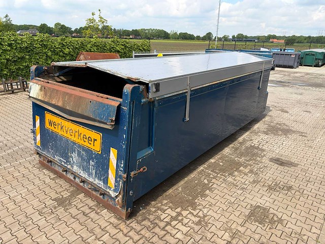 Ruizeveld afzet haakarm container met kleppen - afbeelding 5 van  9