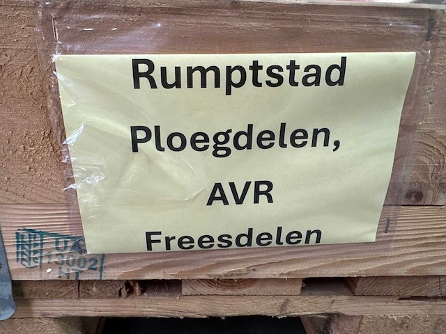 Rumptstad / avr - onderdelen en slijtdelen ongebruikt ploeg/frees - afbeelding 5 van  5