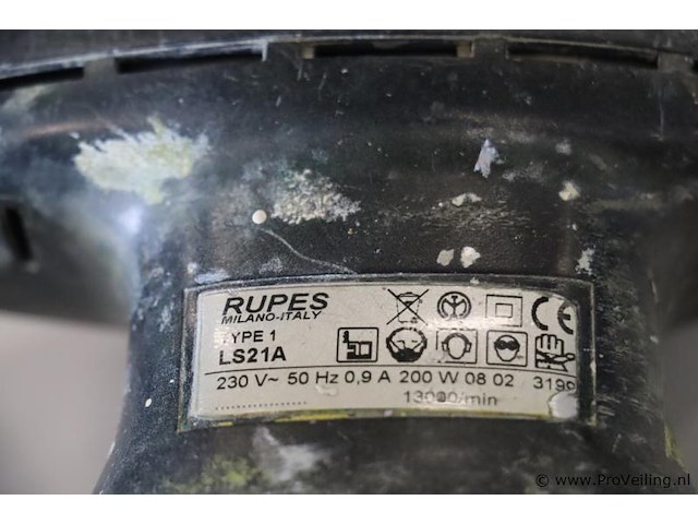 Rupes delta schuurmachine ls21a - afbeelding 2 van  4