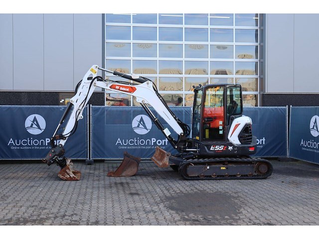 Rupsgraafmachine bobcat e55z diesel 36.4kw 2022 - afbeelding 1 van  1