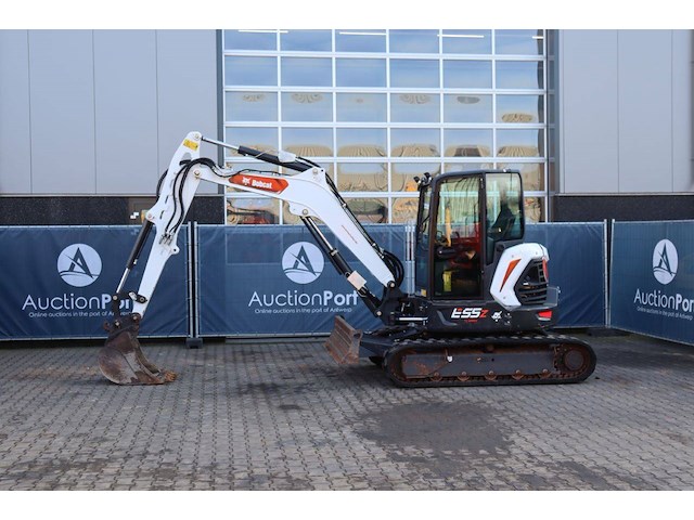Rupsgraafmachine bobcat e55z diesel 36.4kw 2022 - afbeelding 1 van  1