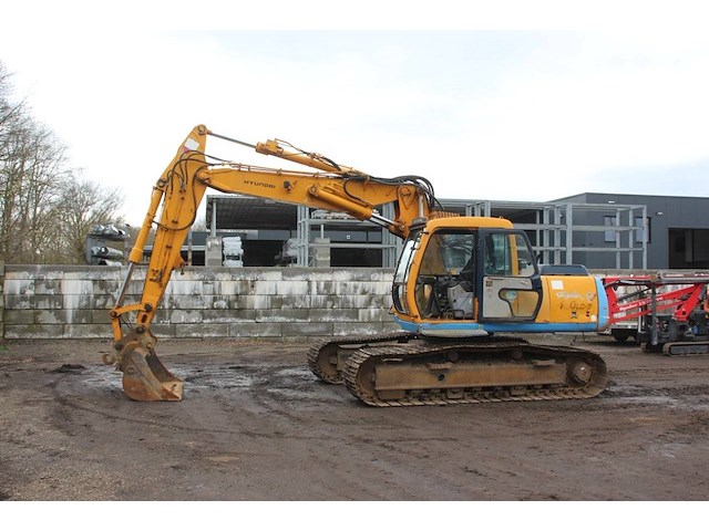 Rupsgraafmachine hyundai robex 180lc-3 diesel 1995 - afbeelding 1 van  1