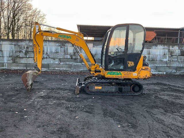 Rupsgraafmachine jcb 803 diesel 2005 - afbeelding 1 van  1