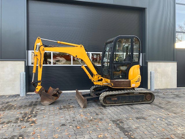 Rupsgraafmachine jcb 8032 diesel 19.8kw 2003 - afbeelding 1 van  1