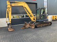 Rupsgraafmachine komatsu pc88mr-6 diesel 50.7kw 2009 - afbeelding 1 van  1
