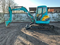 Rupsgraafmachine kubota kx155-3sz diesel 2012 - afbeelding 1 van  1