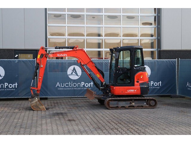 Rupsgraafmachine kubota u36-4 diesel 17.7kw 2021 - afbeelding 1 van  1