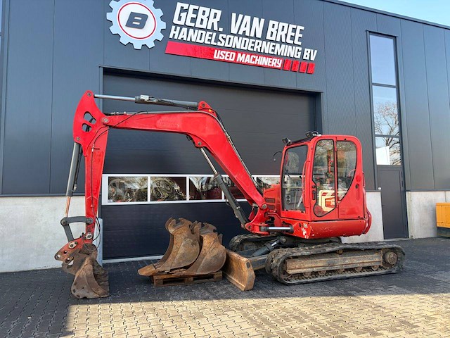 Rupsgraafmachine neuson 75z3rd diesel 42.5kw 2007 - afbeelding 1 van  1