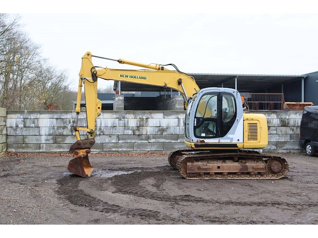 Rupsgraafmachine new holland/kobelco e115sr diesel 60kw 2010 - afbeelding 1 van  1