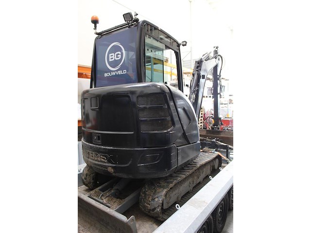 Rupsgraafmachine terex tc35. bouwjaar 2017. urenstand 1003. met drie graaf/sleuvenbakken en set voorzetlepe... onderdeel van combinatiekavel combinatiekavel van rupsgraafmachine en aanhanger. kavels b001 en b002 - afbeelding 5 van  24