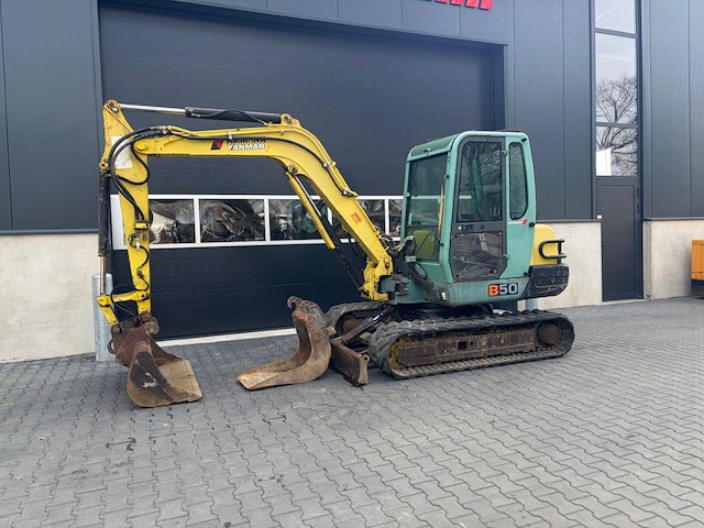 Rupsgraafmachine yanmar b50-2a diesel 1995 - afbeelding 1 van  1