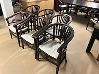 Rury houten eetkamerstoel (6x) - afbeelding 7 van  9