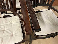 Rury houten eetkamerstoel (6x) - afbeelding 8 van  9