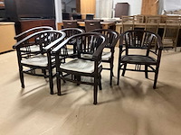 Rury houten eetkamerstoel (6x) - afbeelding 2 van  9