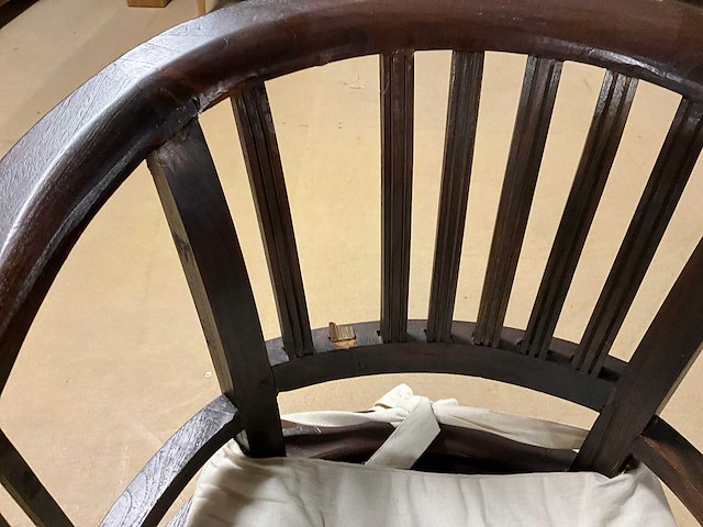 Rury houten eetkamerstoel (6x) - afbeelding 8 van  9