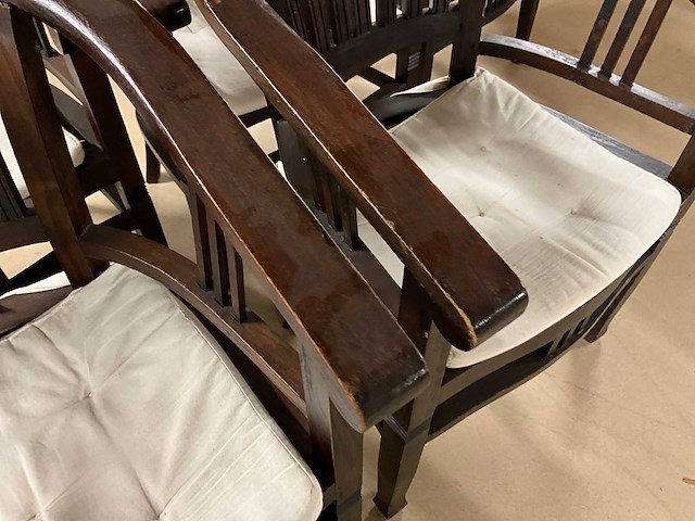 Rury houten eetkamerstoel (6x) - afbeelding 9 van  9