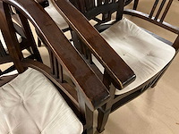 Rury houten eetkamerstoel (6x) - afbeelding 9 van  9