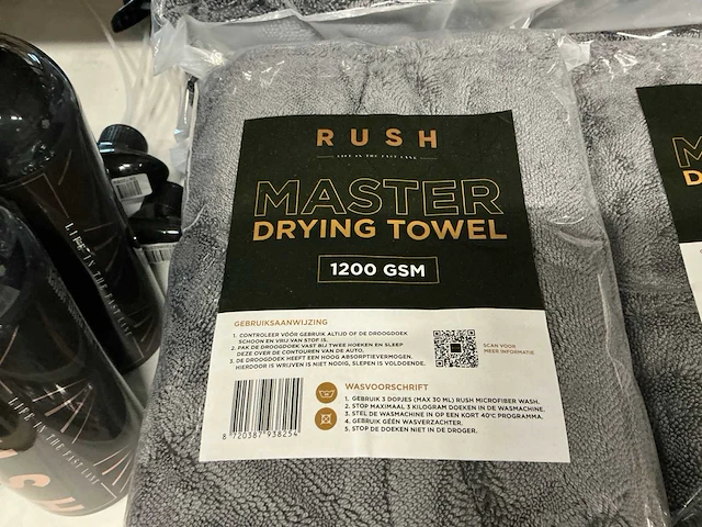 Rush master drying towels & iron remover (14x) - afbeelding 2 van  5