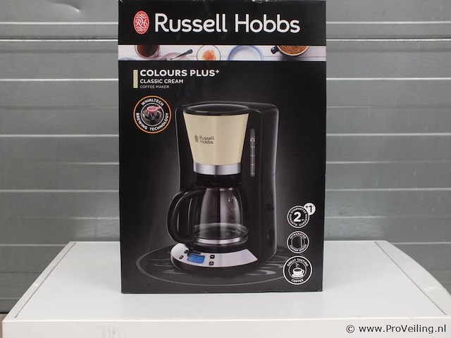Russel hobbs koffiezetmachine met glazen kan - afbeelding 1 van  1