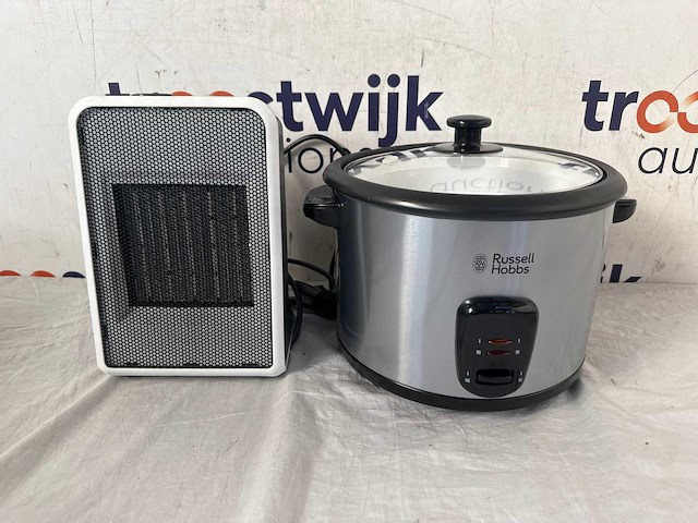 Russell hobbs 19750-56 cook@home - rijstkoker |eurom safe-t heater 2400 – keramische kachel - afbeelding 1 van  1