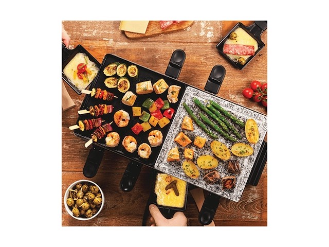 Russell hobbs raclette 3 in 1 multifunctionele 1400w - afbeelding 3 van  4