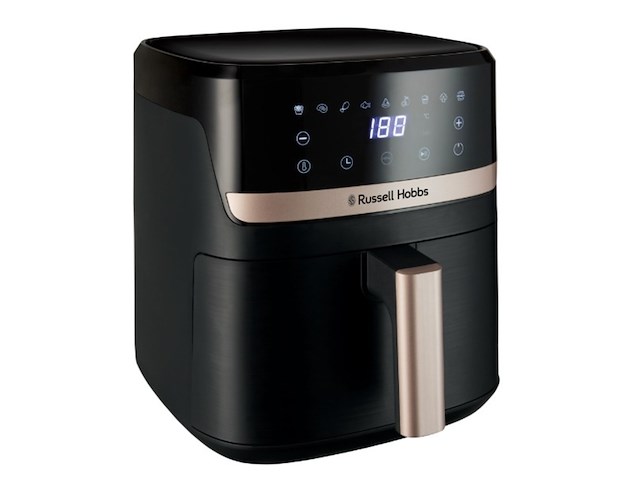 Russell hobbs satisfry 5.5l airfryer heteluchtfriteuse zwart - afbeelding 1 van  3