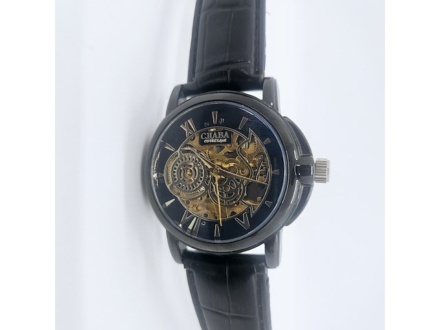 Russisch automatisch skeleton herenhorloge - afbeelding 1 van  6