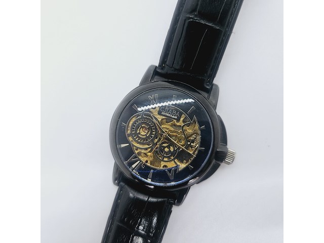 Russisch automatisch skeleton herenhorloge - afbeelding 2 van  6