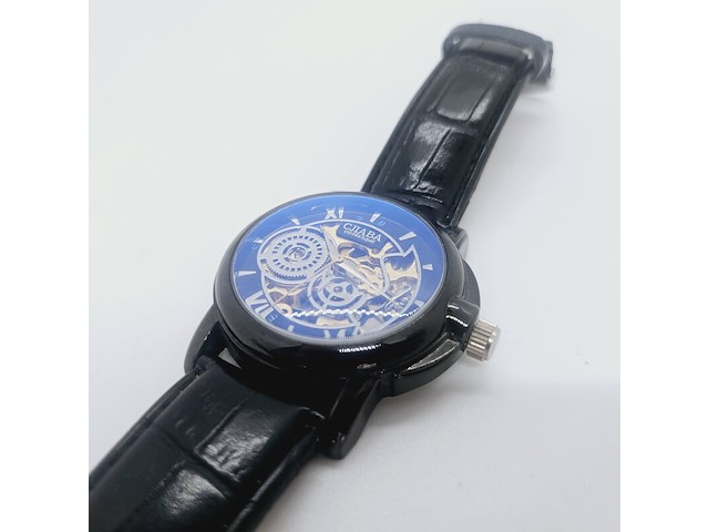 Russisch automatisch skeleton herenhorloge - afbeelding 3 van  6