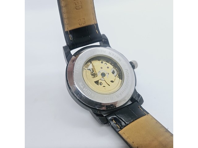 Russisch automatisch skeleton herenhorloge - afbeelding 6 van  6