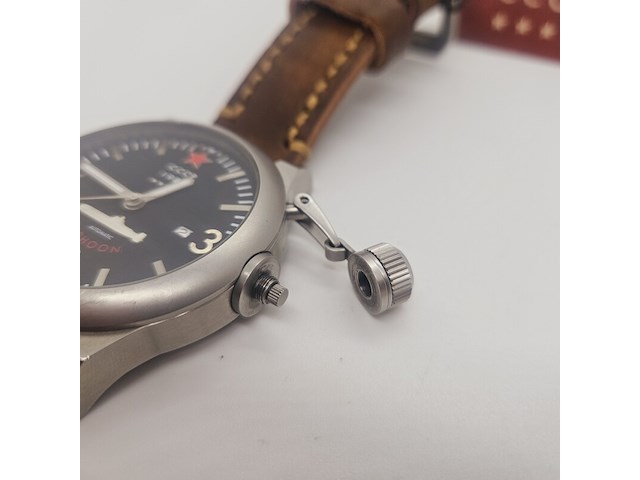 Russisch cccp typhoon automatisch herenhorloge - afbeelding 5 van  8