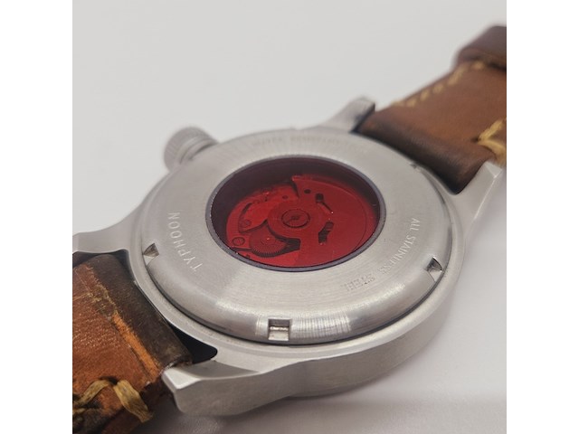 Russisch cccp typhoon automatisch herenhorloge - afbeelding 6 van  8