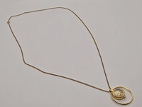 Russisch goldplated mechanisch pendant horloge - afbeelding 5 van  7