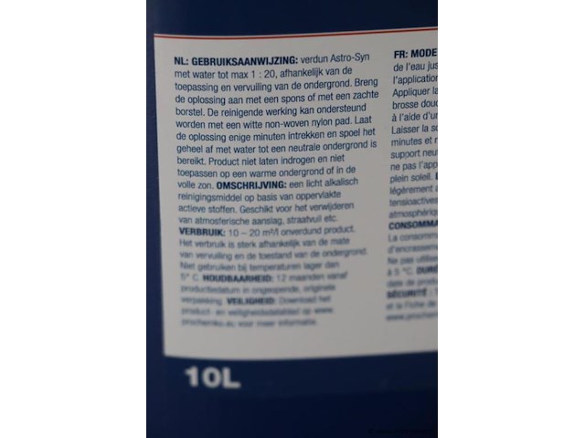 Rust-oleum astro-syn reinigingsmiddel - afbeelding 4 van  4