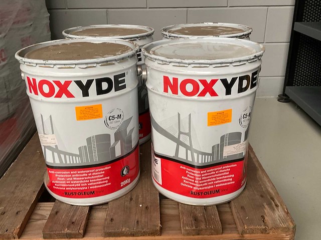 Rust-oleum blik á 20kg noxyde wit (4x) - afbeelding 1 van  2