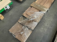 Rustiek amerikaans noten planken - afbeelding 2 van  3