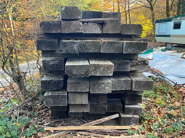 Rustieke eikenbalk - afbeelding 4 van  4