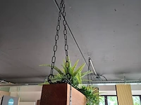 Rustieke plafondlamp met 6 lampen - afbeelding 4 van  4