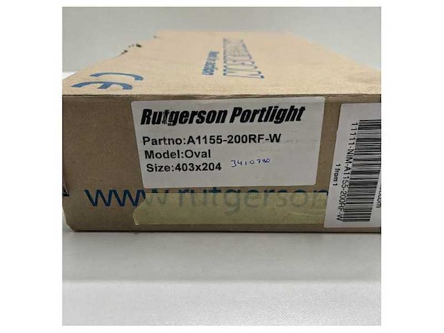 Rutgerson oval portlight stainless steel 403 x 204 mm - a1155-200rf-w - afbeelding 6 van  6