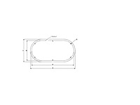 Rutgerson oval portlight stainless steel 403 x 204 mm - a1155-200rf-w - afbeelding 1 van  6