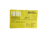 Rutter internal frame dpu w | psu & pcm for rutter 100g2 - afbeelding 1 van  6