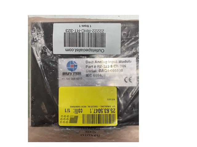 Rutter vdr 8 channel data analogue interface module - rt-323 - afbeelding 1 van  6