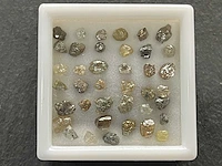 Ruwe diamanten lotje 10.14 ct
