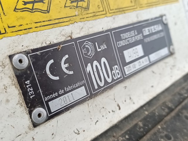 Ruwterrein maaier, etesia, twenty one hp, 2011 - afbeelding 8 van  11