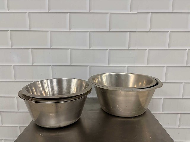 Rvs - beslagkom (7x) - afbeelding 2 van  2