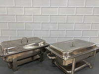 Rvs - chafing dish (2x)