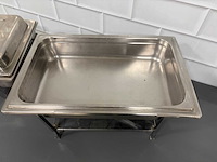 Rvs - chafing dish (2x) - afbeelding 4 van  4