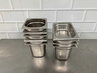 Rvs - gastronormbak (10x) - afbeelding 1 van  2