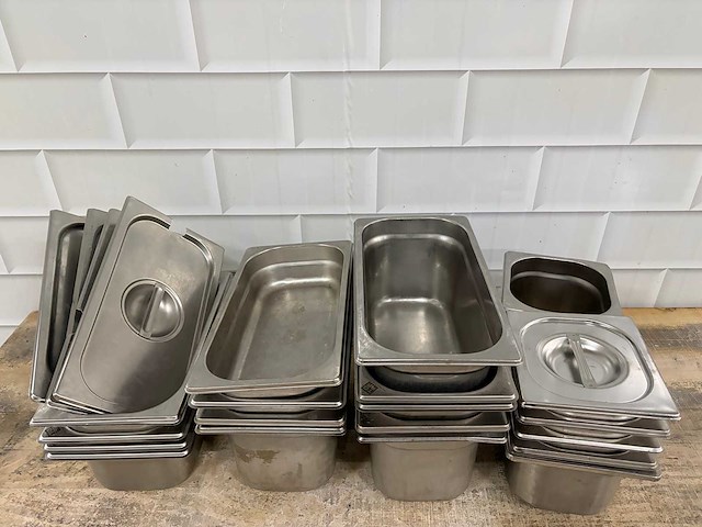 Rvs - gastronormbak (20x) - afbeelding 3 van  3