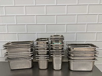 Rvs - gastronormbak (30x) - afbeelding 1 van  4